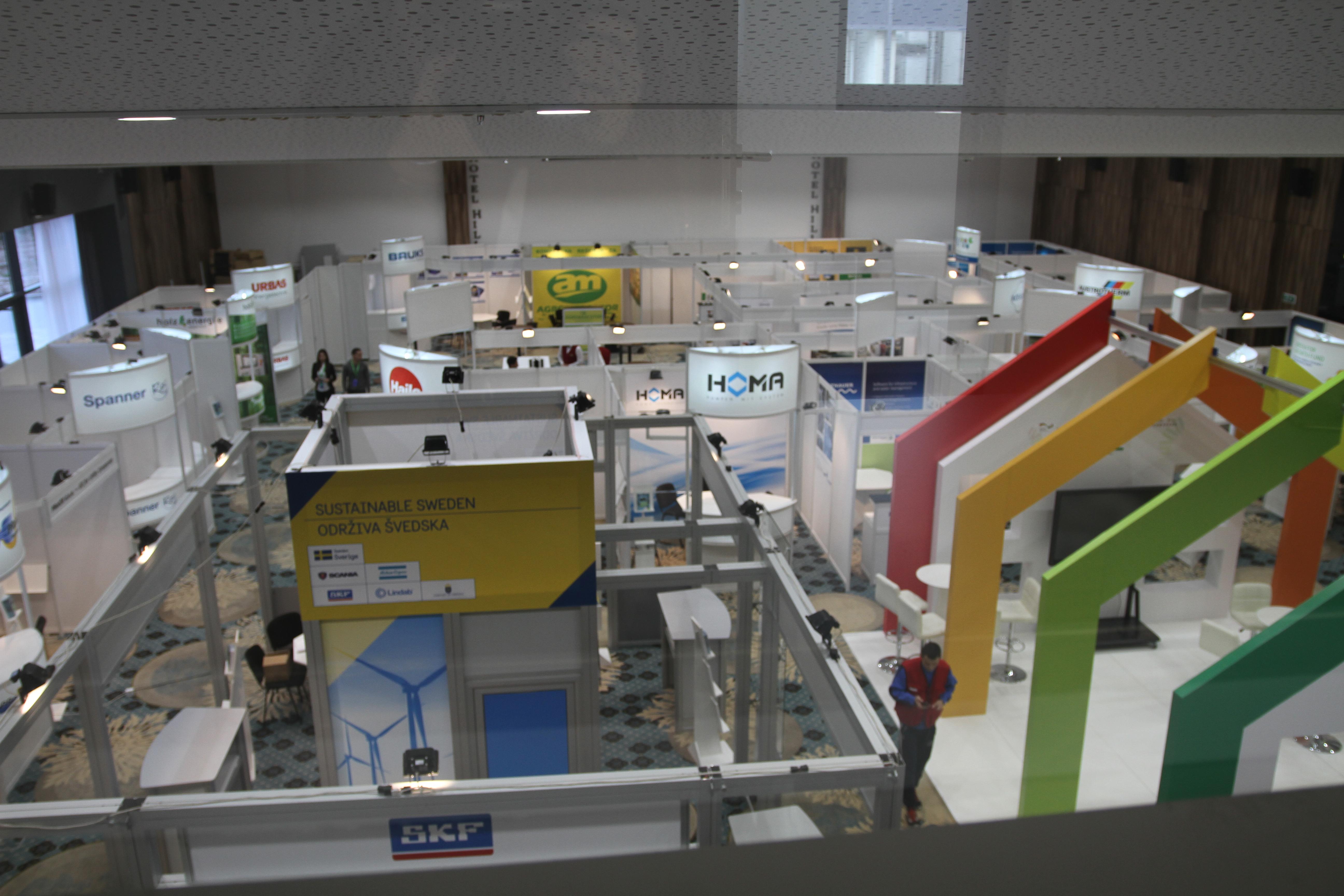 호텔 힐스 사라예보 콩그레스 앤 테르말 스파 리조트 Ilidža 외부 사진 The exhibition hall